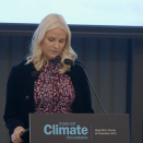 18.  november: Kronprinsesse Mette-Marit fremhevet de unges rolle i klimaarbeidet under Statkrafts rundebordskonferanse om klima 